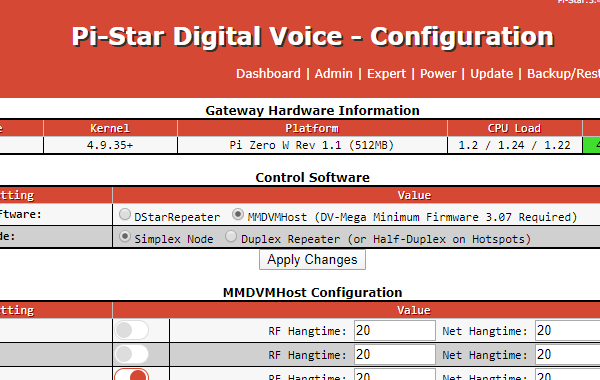 Configurar Jumbo hotspot (Pi-Star) para Yaesu Fusion