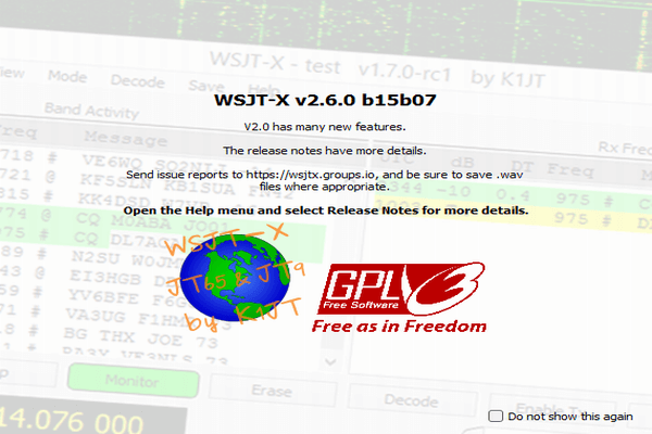 WSJT-X versión 2.6.0 - Disponible